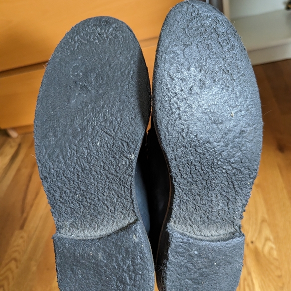 APC Derby calfskin leather crepe sole shoe men 8 US 41 EU - Picture 5 of 8